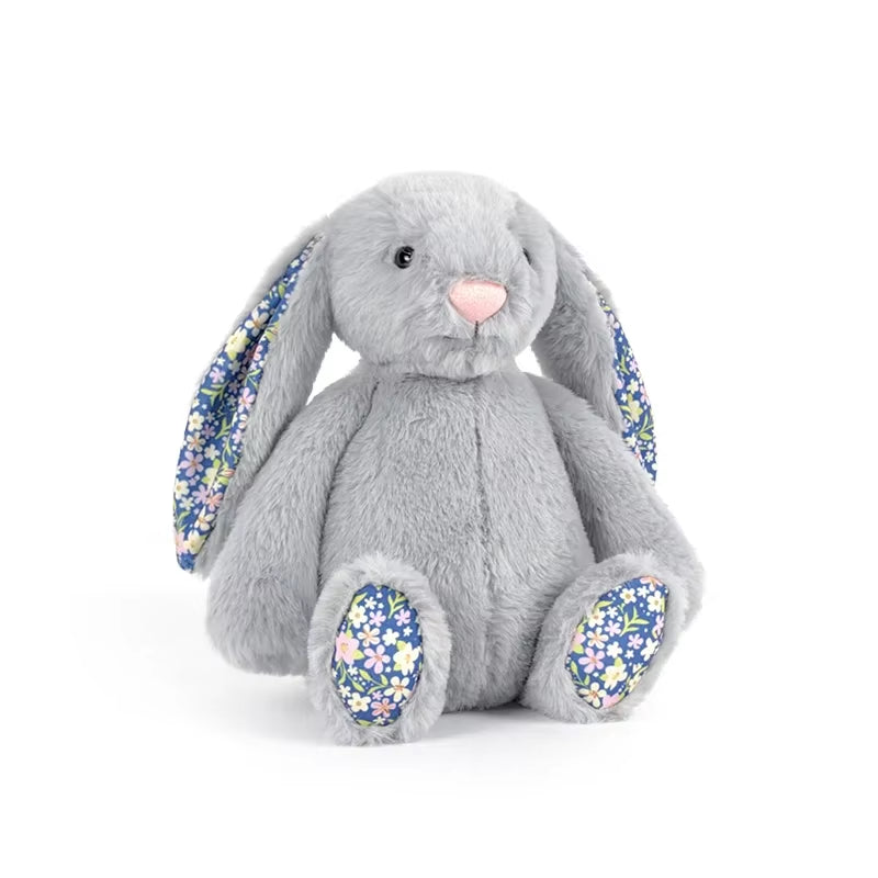 Jellycat Bonnie Rabbit Floral Ears Plush Toys Rabbit Stuffed Dolls Kawaii Room Decor Toy Soft Sofa Cushion Kids Birthday Gifts