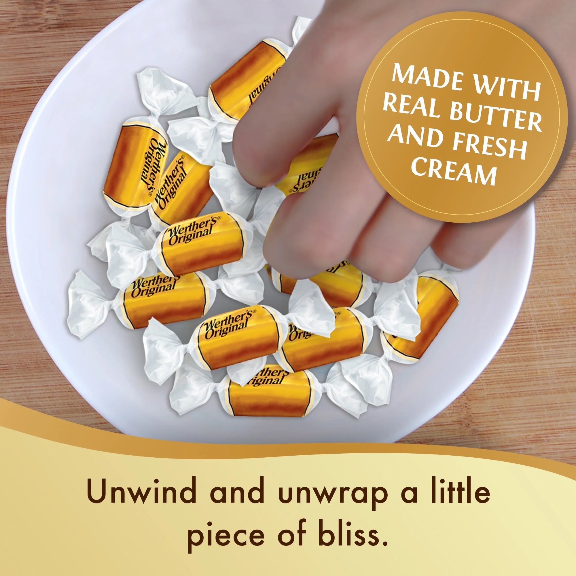 Soft Vanilla Crème Caramel Candy, 4.51 Oz Bag Storck