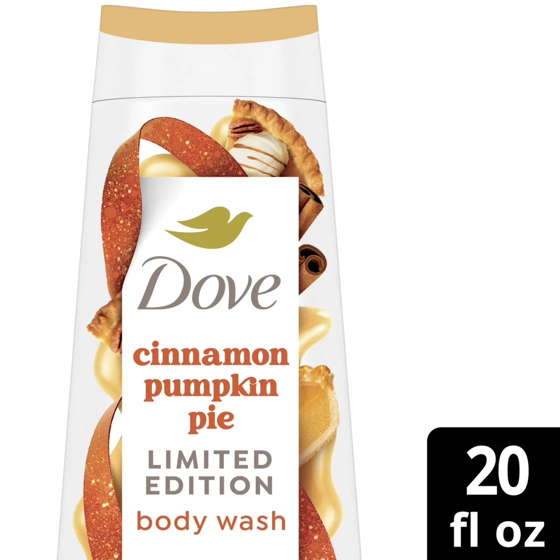 Limited Edition Holiday Treats Body Wash Cinnamon Pumpkin Pie 20 Oz 1 Count