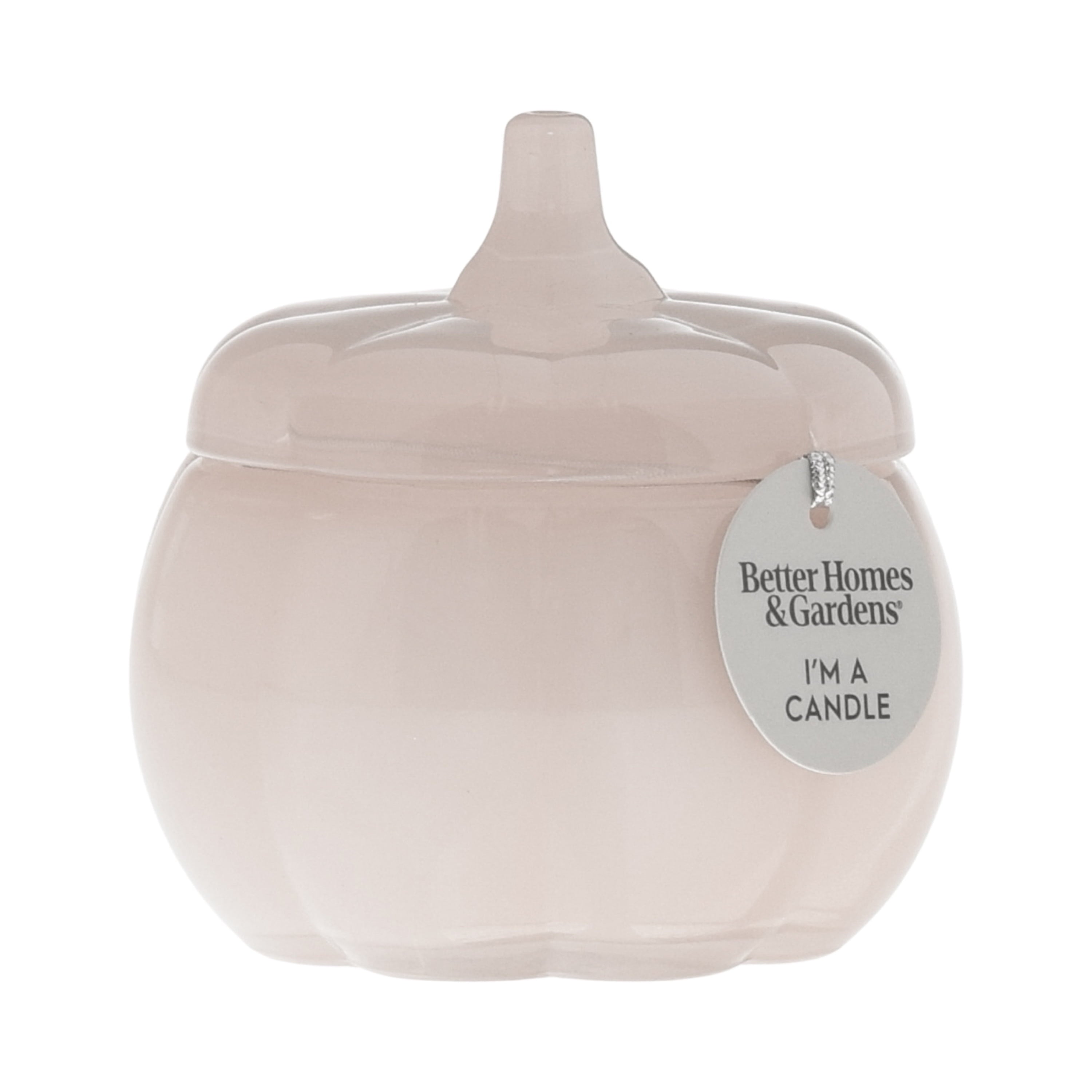Better Homes and Gardens 3-Wick Pumpkin Jar Candle, Salted Coconut Mahogany, 30 Oz