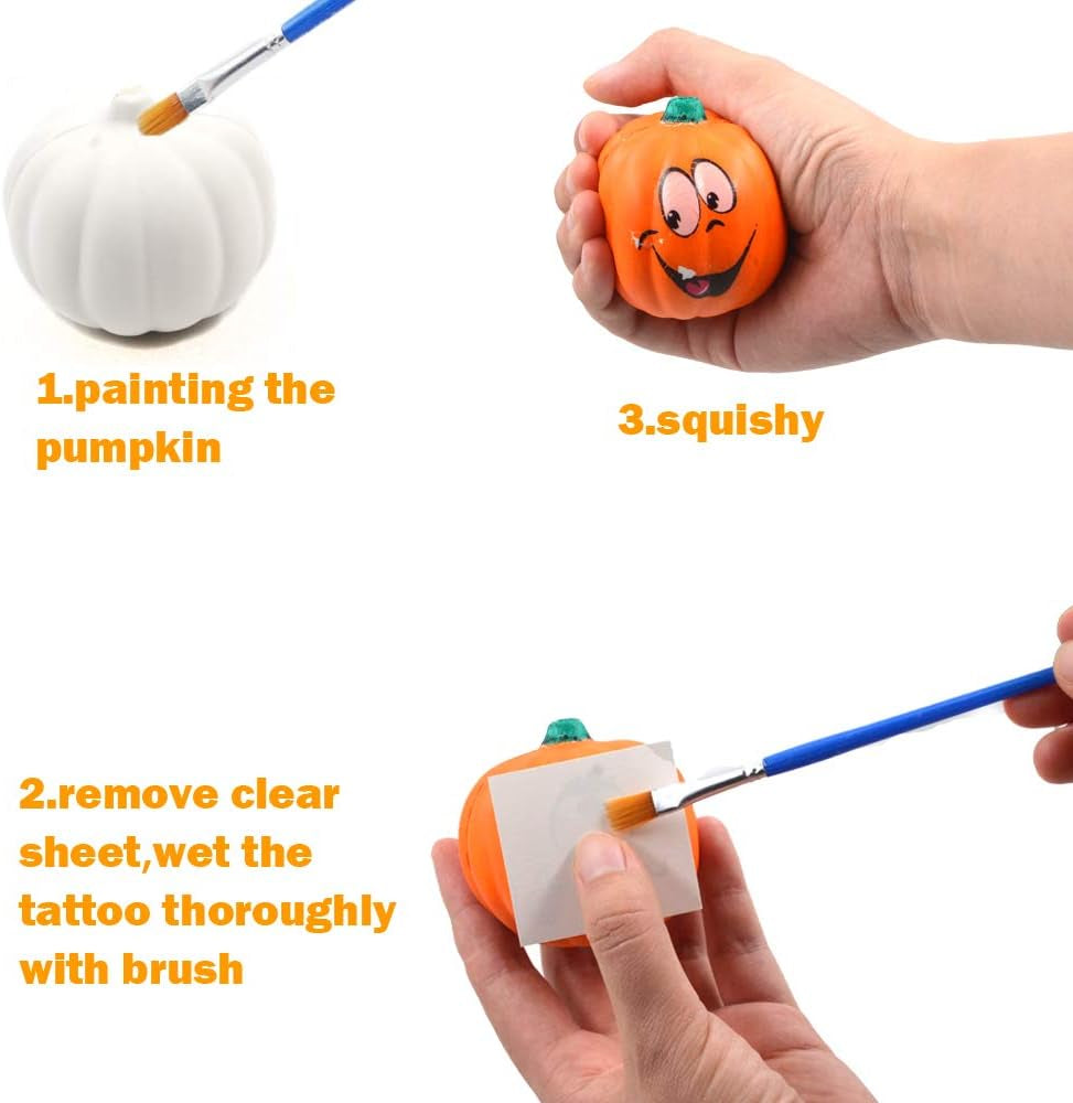 Paint Your Own Squishy Pumpkin (6 Pack)