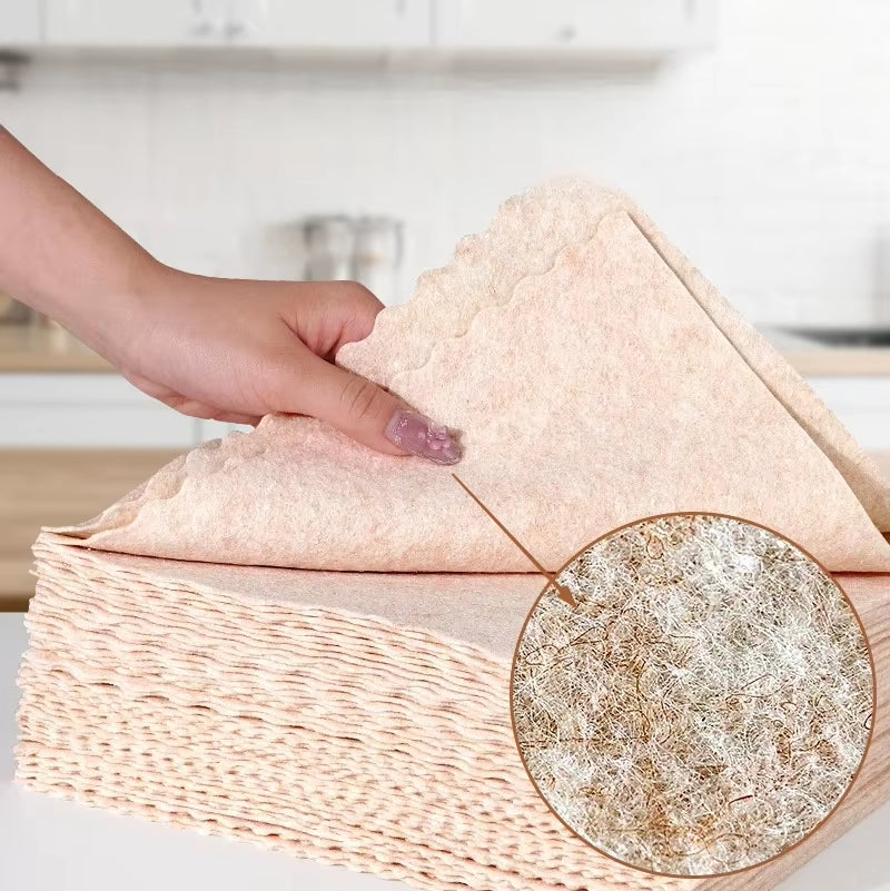 Super Absorbent Eco Natural Loofah Cellulose Dishcloths for Kitchen Reusable Compostable ECO Cleaning Cloth Dish Towels