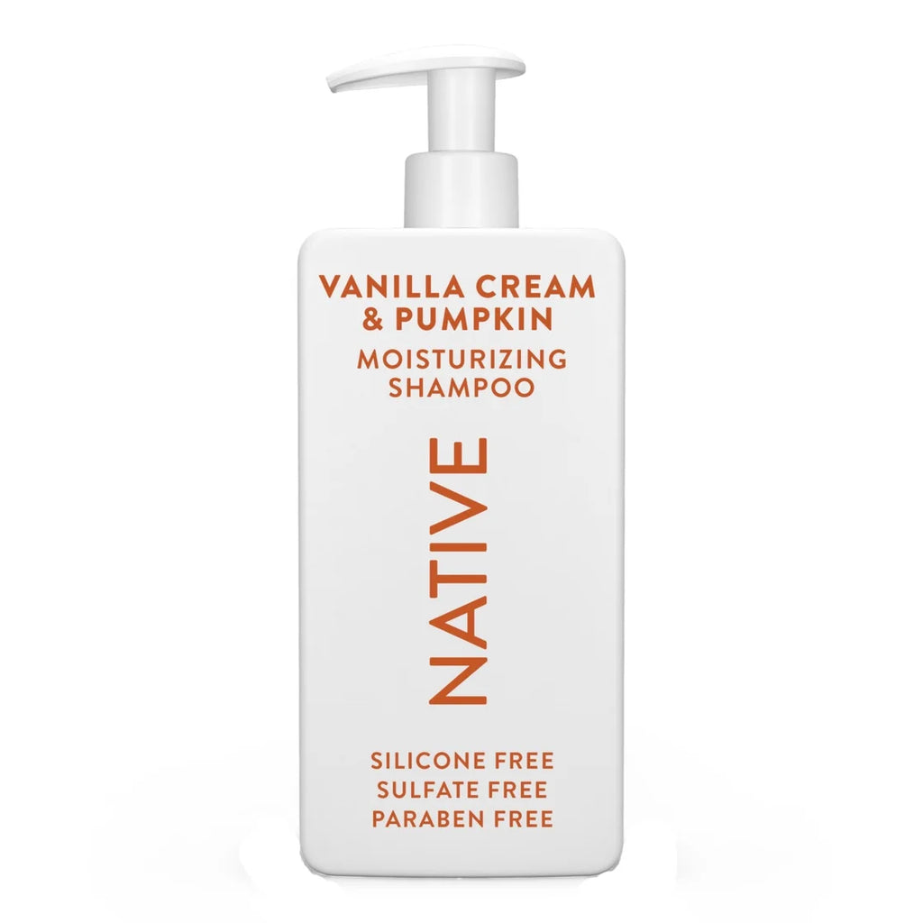 Limited Edition Moisturizing Shampoo, Vanilla Cream and Pumpkin, for Women and Men 16.5 Oz