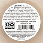 Better Homes and Gardens 3-Wick Pumpkin Jar Candle, Salted Coconut Mahogany, 30 Oz