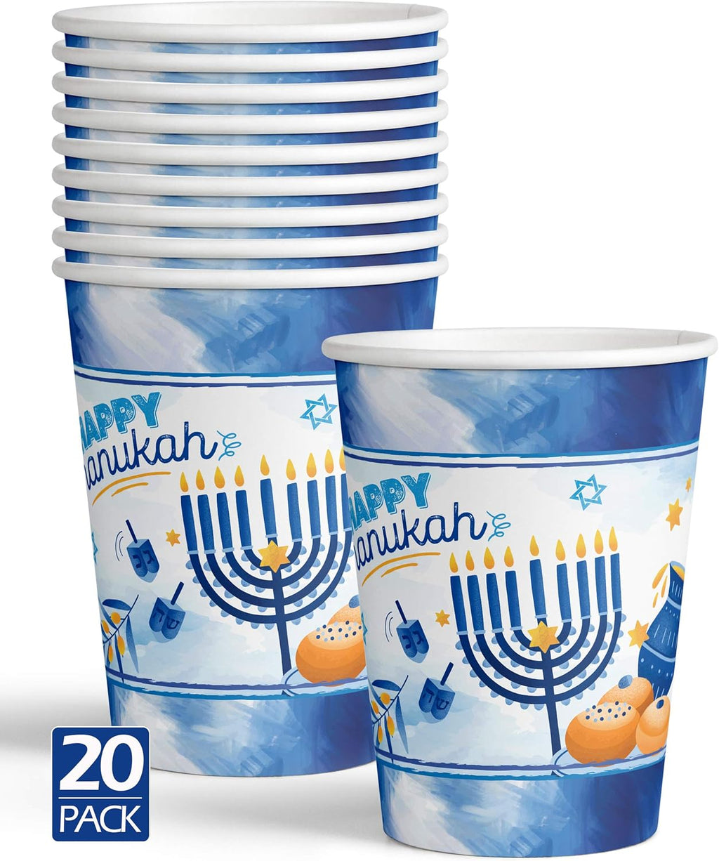 Hanukkah Cups (20pcs)