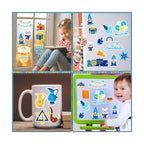 Hanukkah Decorations Window Gel Clings (50pcs)