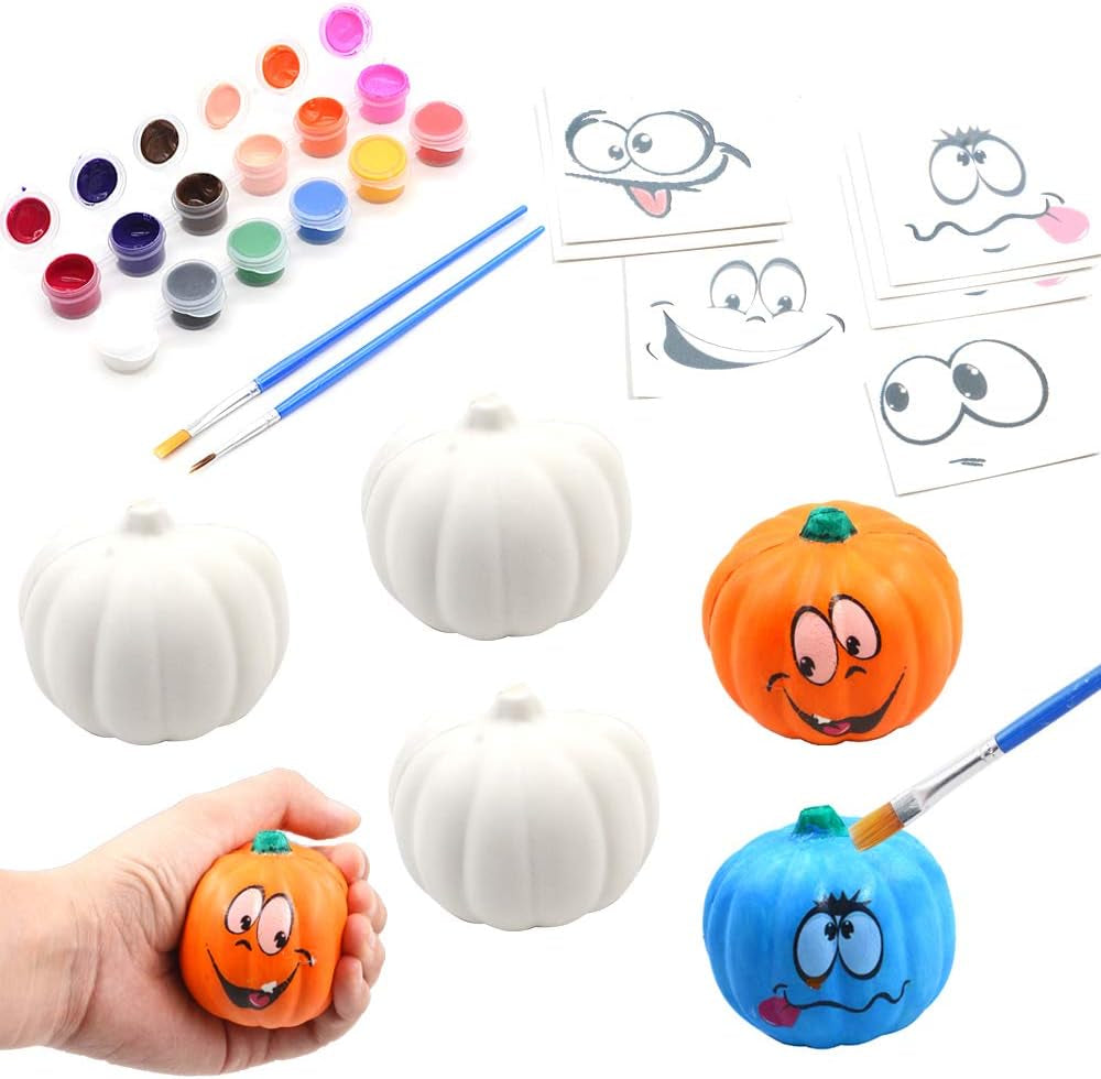 Paint Your Own Squishy Pumpkin (6 Pack)