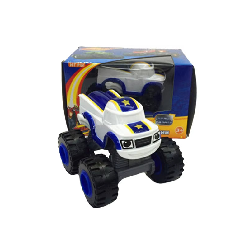 Kids Car Toy Monster Machines Super Stunts Blaze Truck Boys Birthday Christmas Kids Toy Gift for Boys and Girls