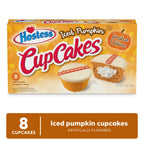 Iced Pumpkin Flavored Cupcakes, 8 Count, 12.7 Oz