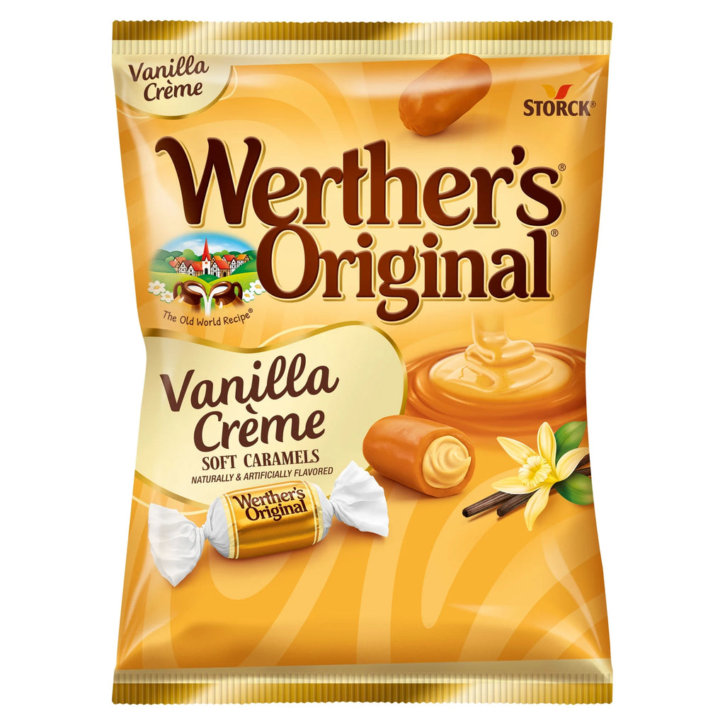 Soft Vanilla Crème Caramel Candy, 4.51 Oz Bag Storck