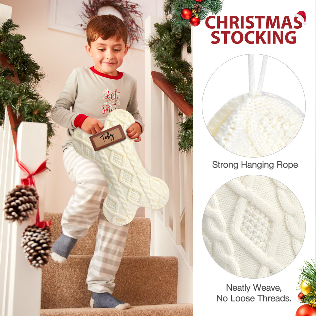 Doggie Bone Christmas Stocking (3pcs 18inch )