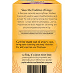 Tea Ginger, Caffeine-Free Organic Herbal Tea Bags, 16 Count