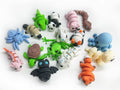 16Pcs 3D Printed Small Animal Figures