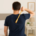 2 Pack Bamboo Back Scratcher Massage Rollers Long Reach Therapeutic Ideal for Back Legs BEWARE of FAKES ONLY DEPENDABLE SHIPS from USA