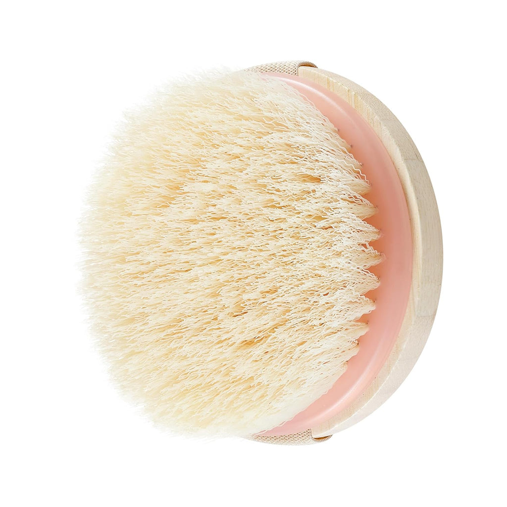 Dry Body Brush, Cruelty-Free Bristles Exfoliate & Smooth Skin, Dry Brushing Removes Flaky Skin, May Help Improve Circulation & Tone, Eco-Friendly Skincare Tool, Vegan & Cruelty-Free, 1 Count