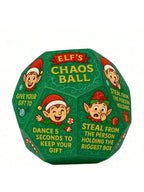 Christmas Gift Exchange Dice Game – Elf Chaos Ball, Funny Holiday Party Game for Family, Kids & Adults