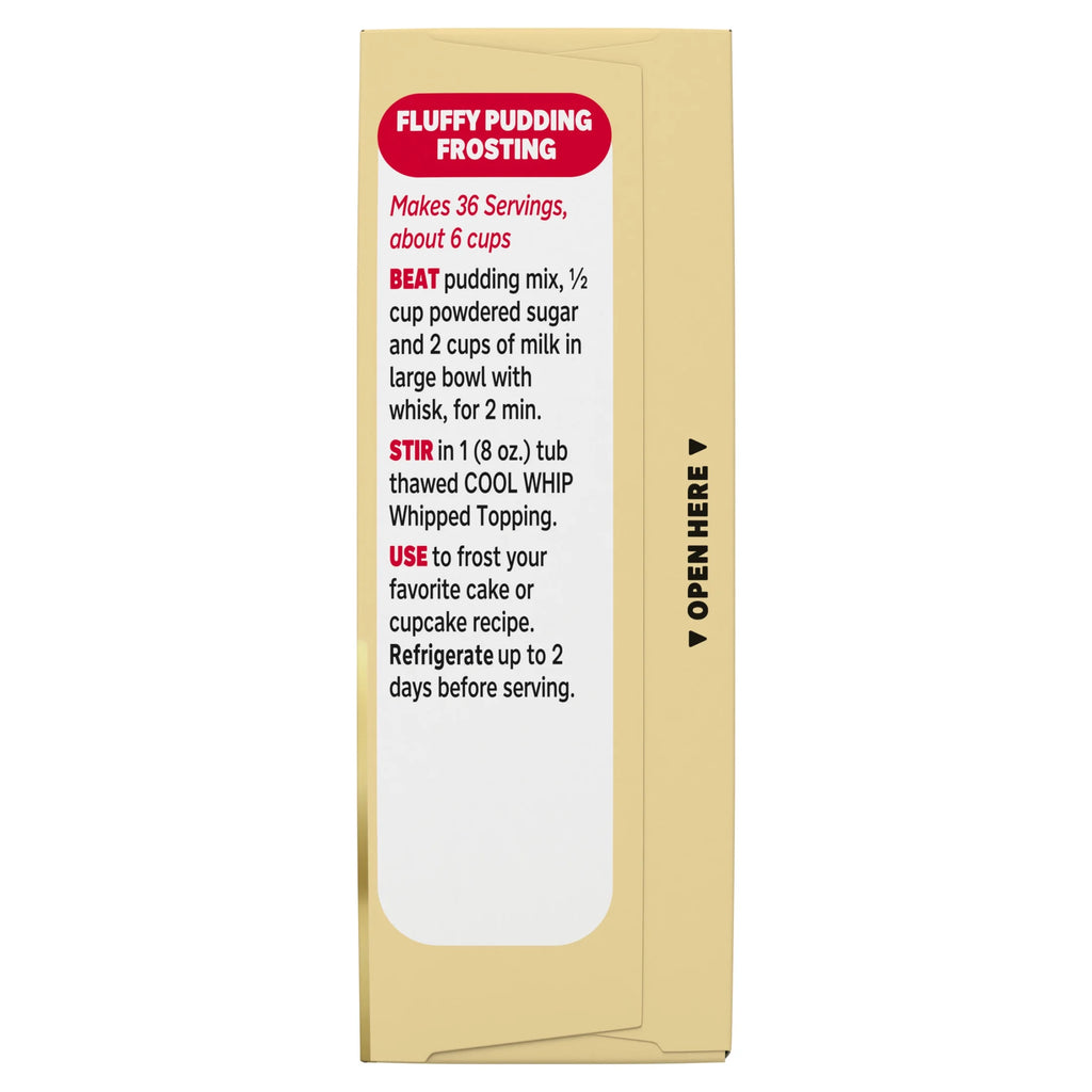 Vanilla Instant Pudding Mix & Pie Filling, 5.1 Oz. Box