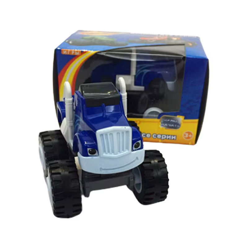 Kids Car Toy Monster Machines Super Stunts Blaze Truck Boys Birthday Christmas Kids Toy Gift for Boys and Girls