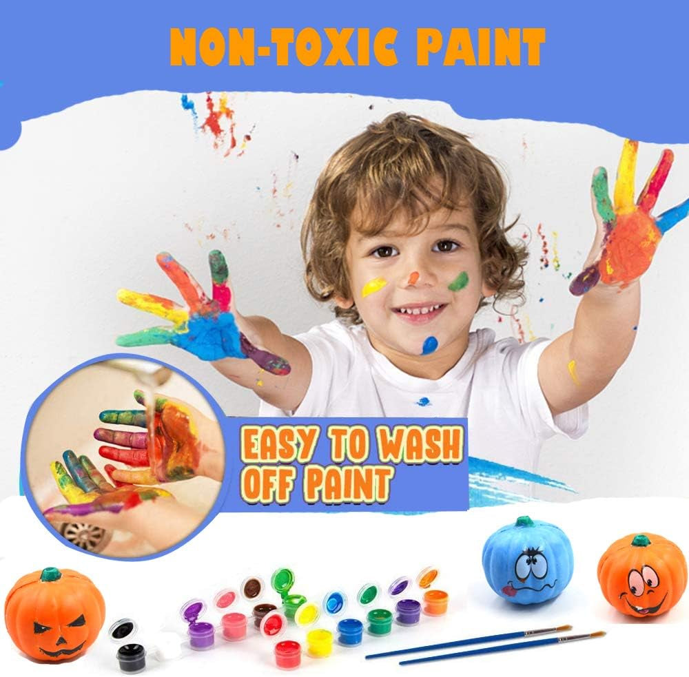 Paint Your Own Squishy Pumpkin (6 Pack)