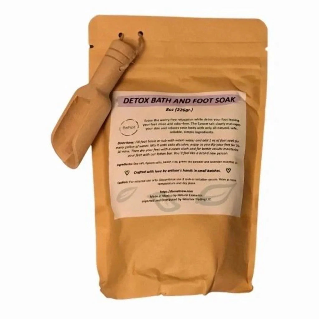 . Sore Soak. 4 Oz. Packed in an Eco-Friendly Bag with Bamboo Scoop.