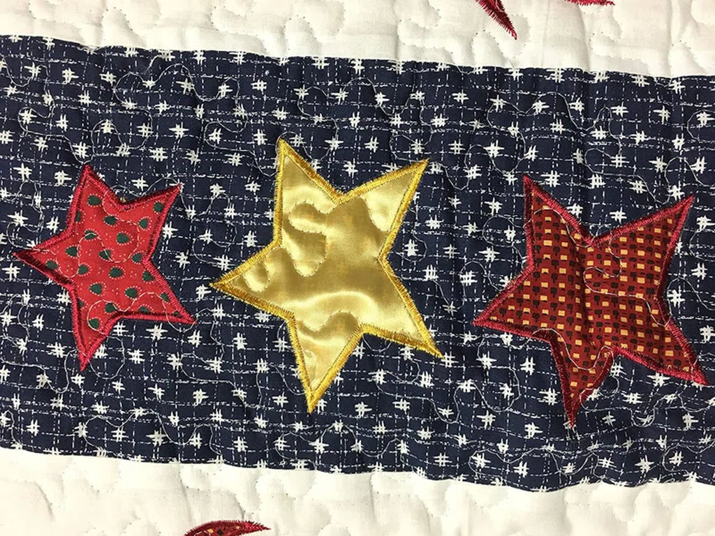 Embroidered Throw Blanket