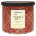 3-Wick Pumpkin Spice Scented Candle, 13-Ounce