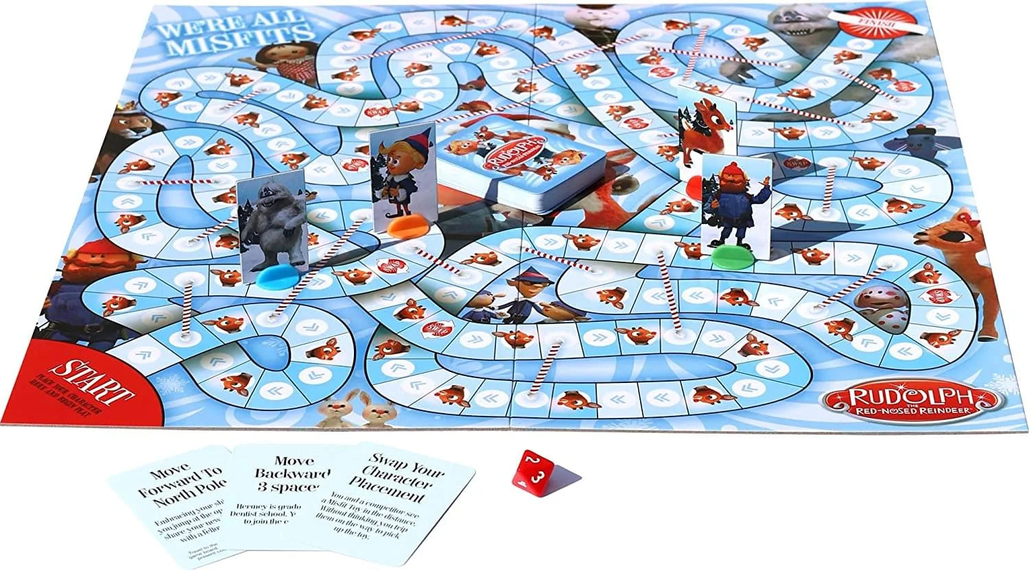 Rudolph the Red-Nosed Reindeer Board Game