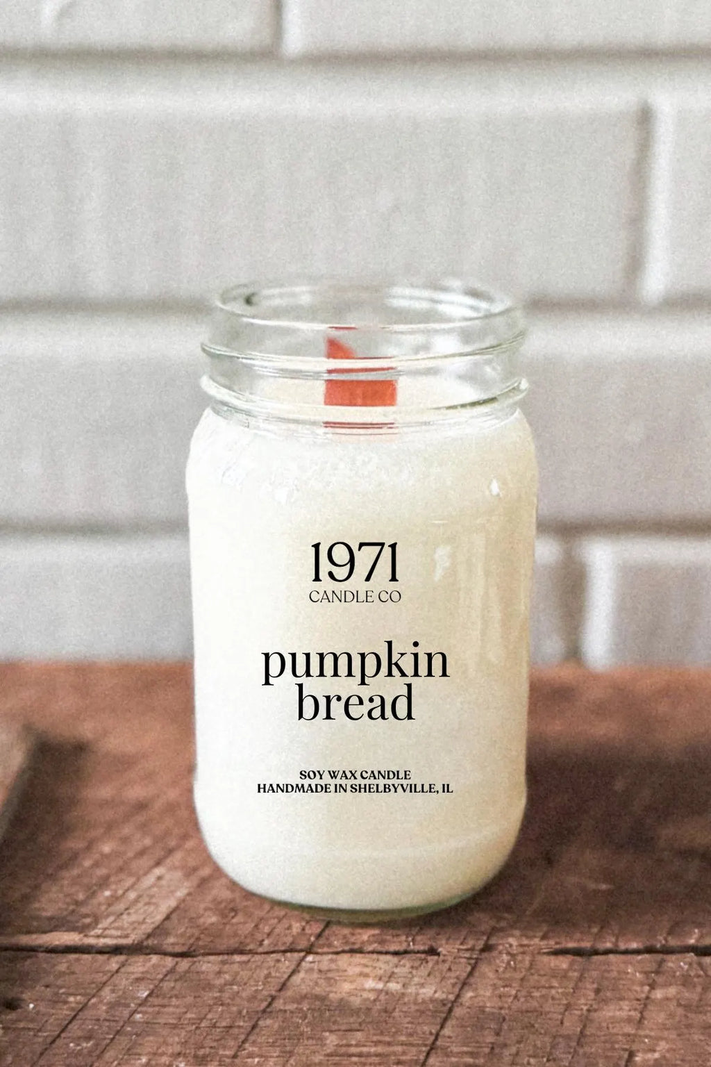 Pumpkin Bread Wood Wick Candle or Melts