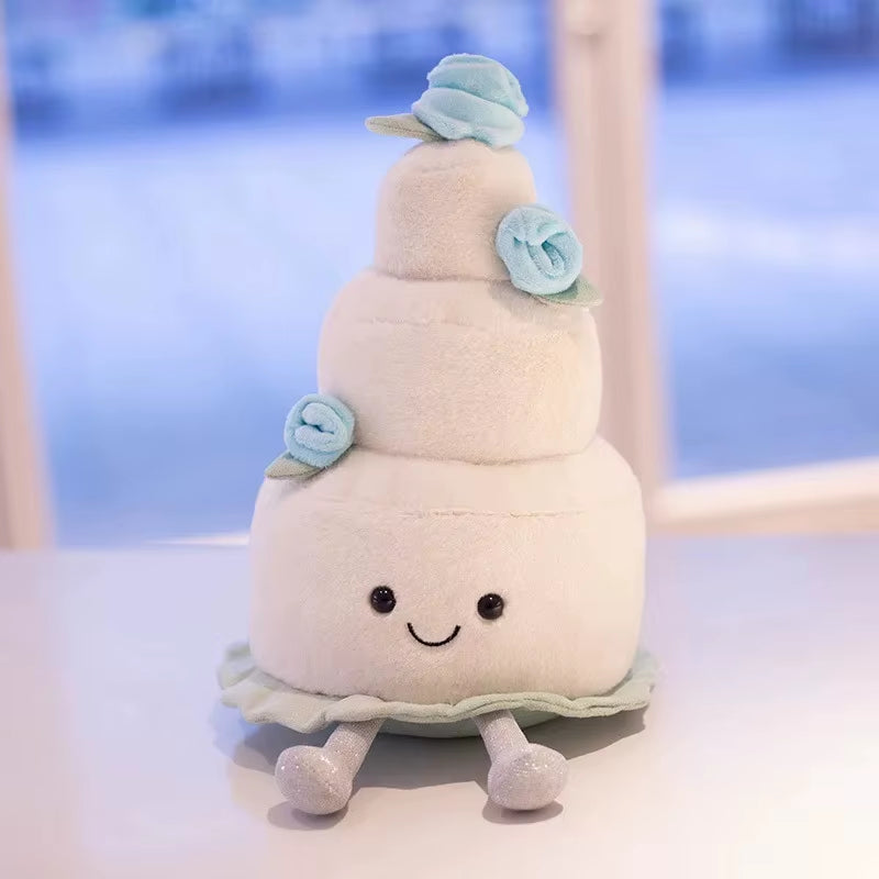Cute Jellycat Plush Toys Gift Series Cake Diamond Ring Doll Soft Stuffed Toy Popular Internet Celebrity Gift Wholesale