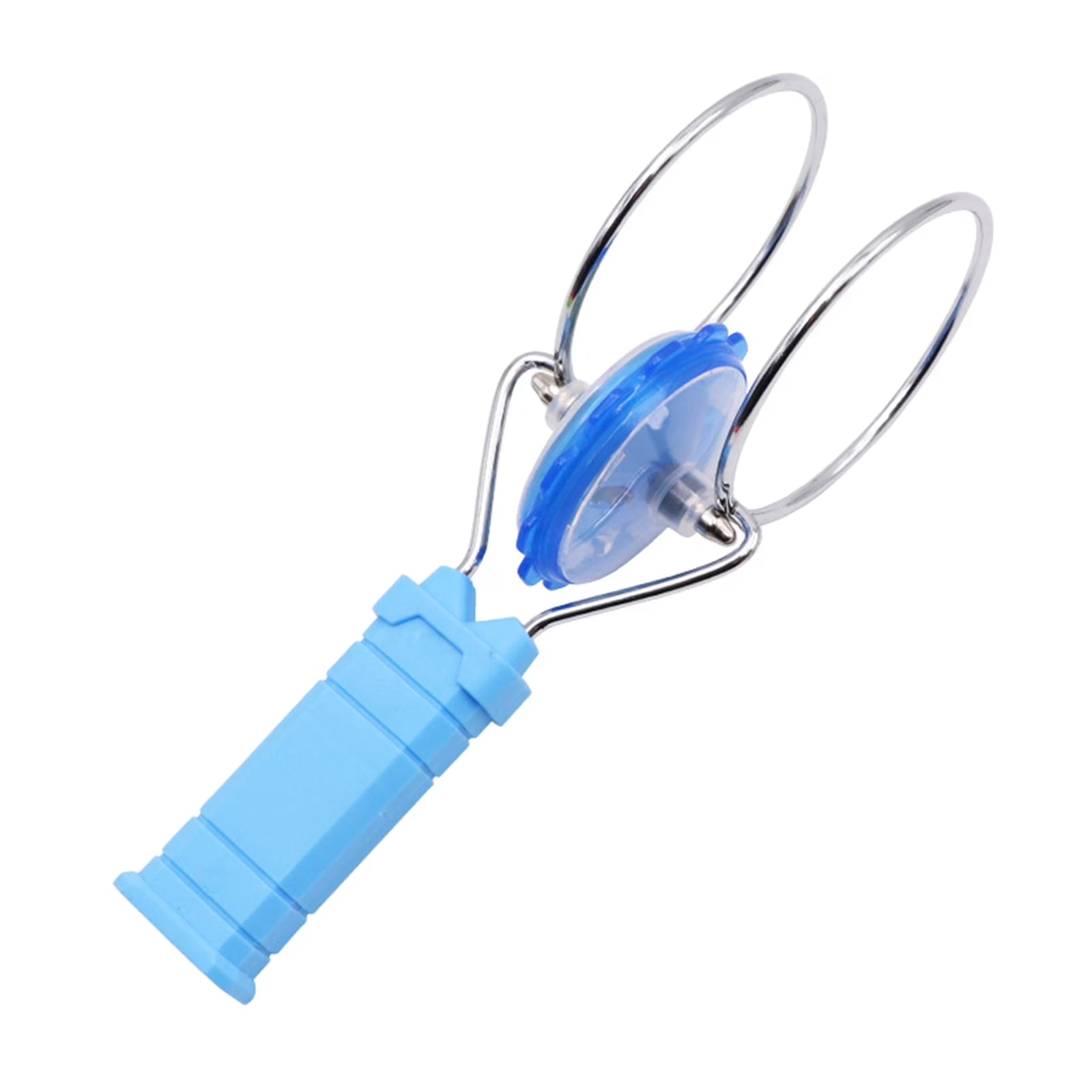 Magnetic Gyro Wheel LED Flashing Spinning Top Magic Spinning Top Rail Rolling Flywheel Yoyo Ball Toy for Kids Gifts