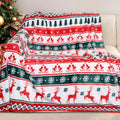 GOGREEN Christmas Blanket Fleece Ultra Soft Microfiber Throw Blanket - 300GSM