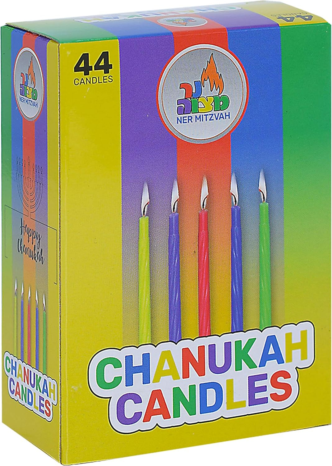 Menorahs for Chanukah, Complete Set - Hanukkah Menorah, Hanukkah Candles, Dreidels, Play Coins, Guide, Copper