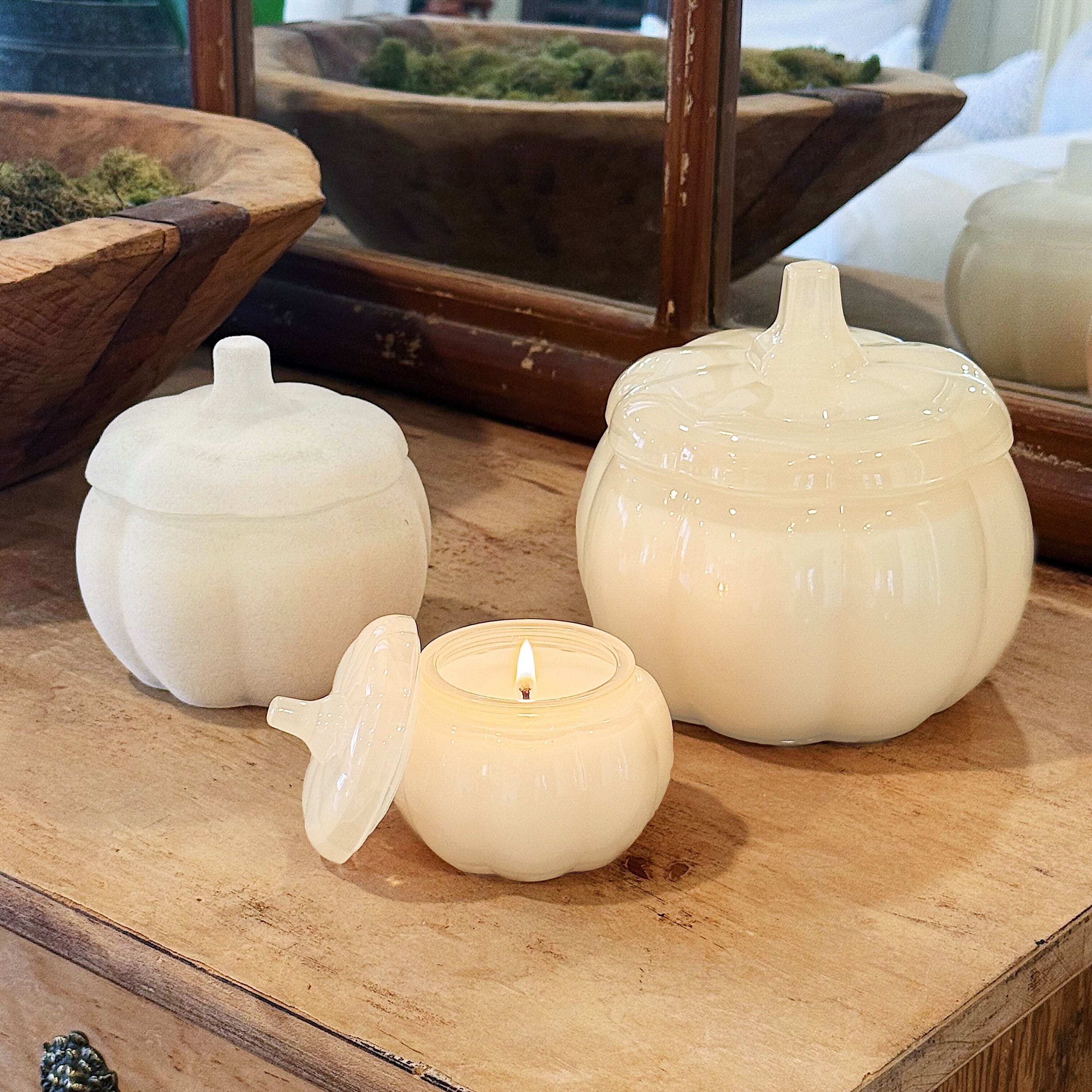 Better Homes and Gardens 3-Wick Pumpkin Jar Candle, Salted Coconut Mahogany, 30 Oz