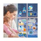 Hanukkah Decorations Window Gel Clings (50pcs)