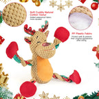 Christmas Dog Toys for Large Dogs,Squeaky Dog Toys, Tug of War Dog Plush Toys,Large Stuffed Dog Toys for Large Dogs with Crinkled Paper,Stuffed Animals Toys for Dogs to Keep Them Busy