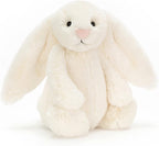 Bashful Cream Bunny Stuffed Animal, Medium 12 Inches | Rabbit and Bunny Plush Toy | Classic Children'S Gift