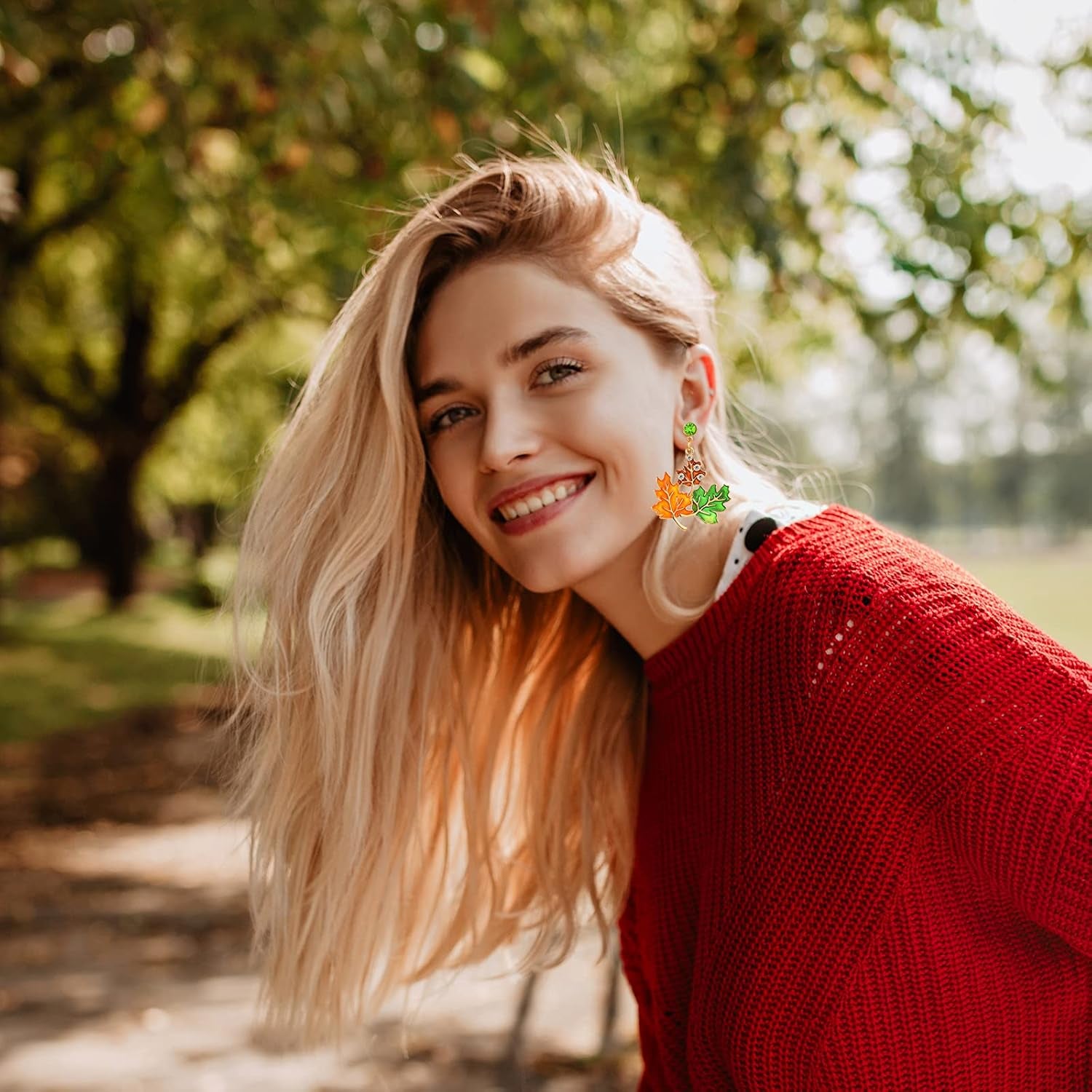 Fall Earrings for Women Maple Leaf Earrings for Women Fall Outfits for Women 2025 Autumn Thanksgiving Gifts