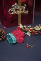 Christmas Tree Candle Mitten Candle Christmas Tree Candle for Party (Mitten) Christmas Gifts