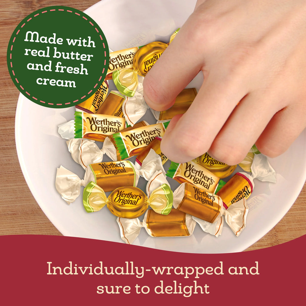 Individually Wrapped Caramel Apple Hard Candy, 8.57 Oz Bag