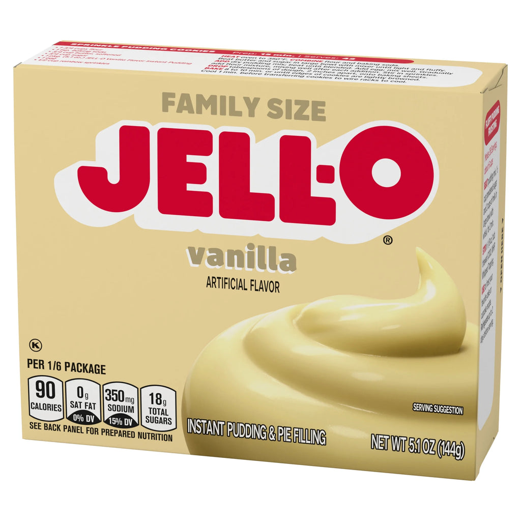 Vanilla Instant Pudding Mix & Pie Filling, 5.1 Oz. Box