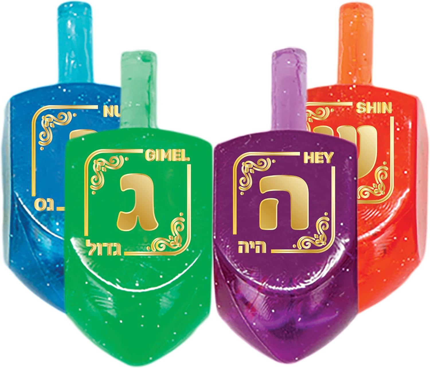 Lucite Hanukkah Dreidel (10pcs)