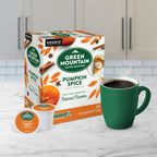 Green Mountain Coffee Roasters Pumpkin Spice Coffee, K-Cups, Light Roast, 24