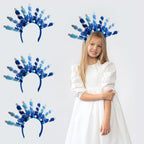 2-Pack Menorah Headbands, Fun for Hanukkah, Personal Decorations for the Festival of Lights (2-Pack)