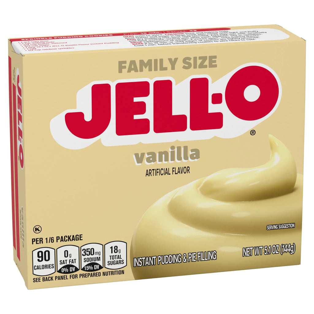 Vanilla Instant Pudding Mix & Pie Filling, 5.1 Oz. Box