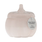 Better Homes and Gardens 3-Wick Pumpkin Jar Candle, Salted Coconut Mahogany, 30 Oz