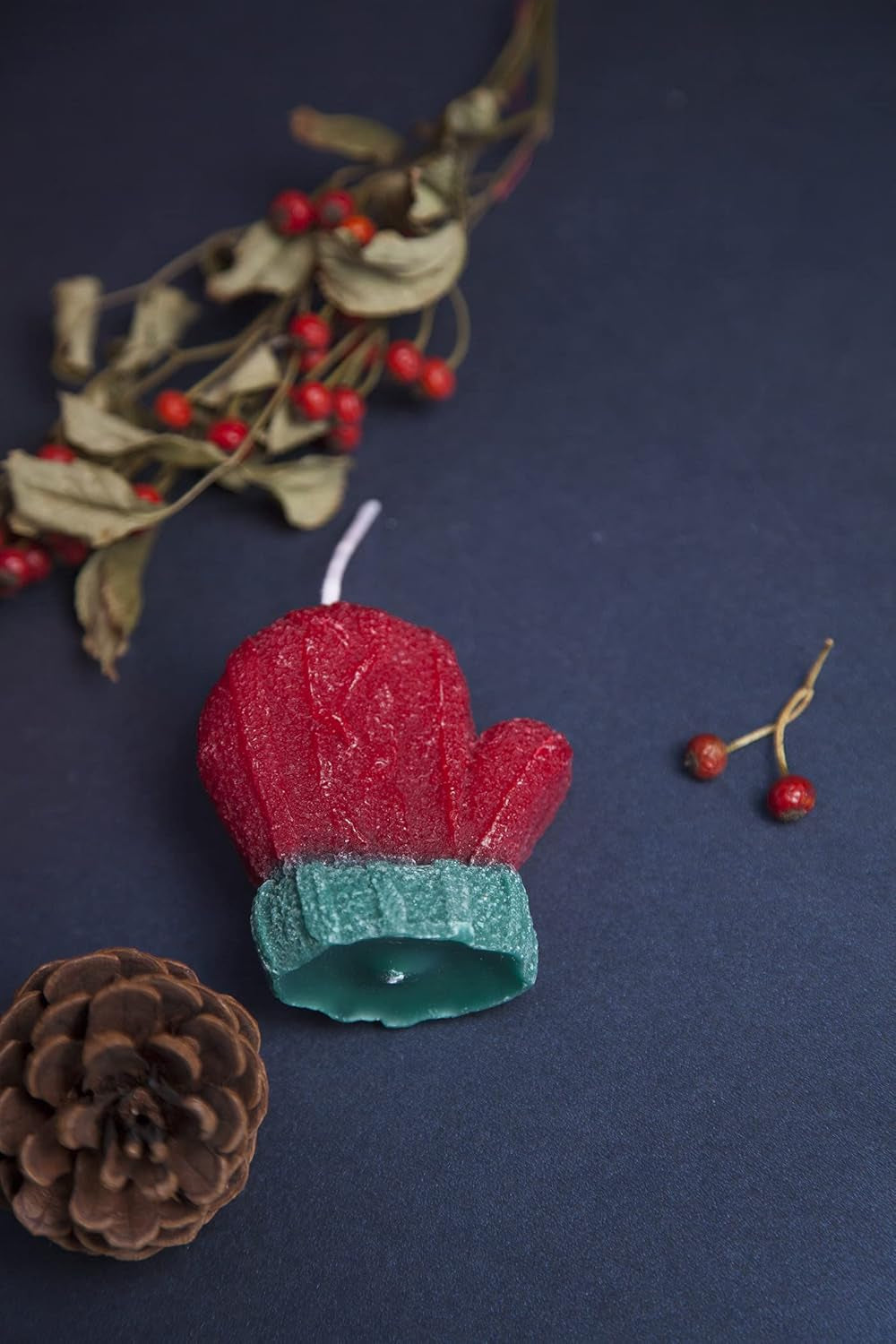 Christmas Tree Candle Mitten Candle Christmas Tree Candle for Party (Mitten) Christmas Gifts