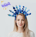 2-Pack Menorah Headbands, Fun for Hanukkah, Personal Decorations for the Festival of Lights (2-Pack)