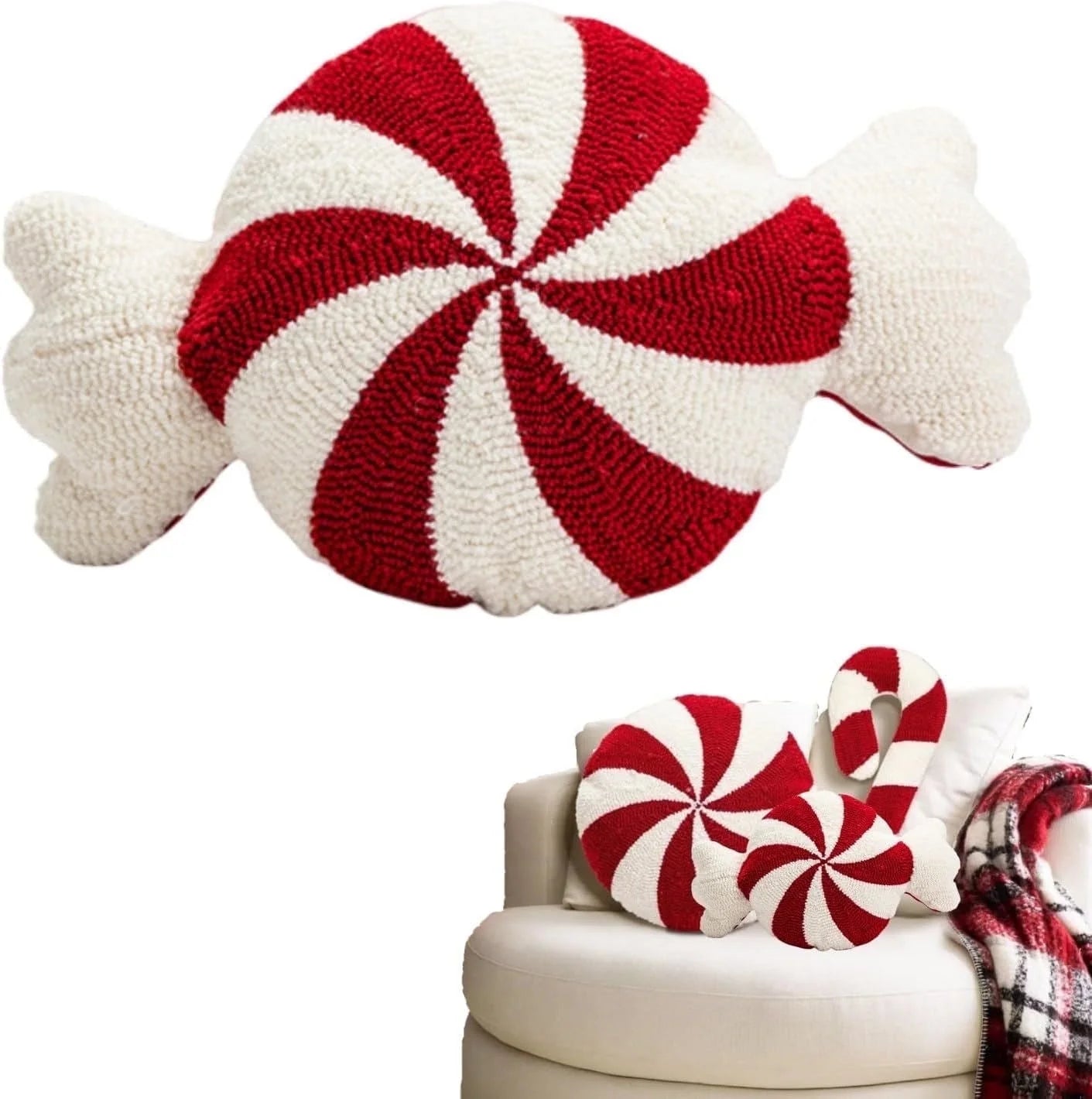 Christmas Candy Pillow