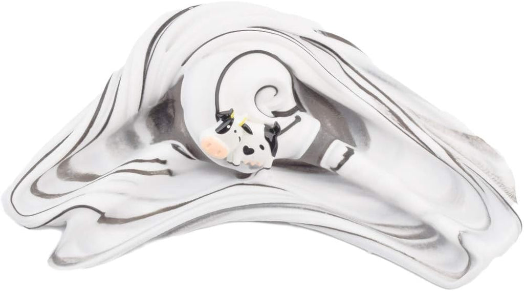 White Cow Butter Slime, 7OZ Scented, 200ML Non Sticky Premade Butter Slime for Kids, Christmas Toy for Boys & Girls, Party Favors