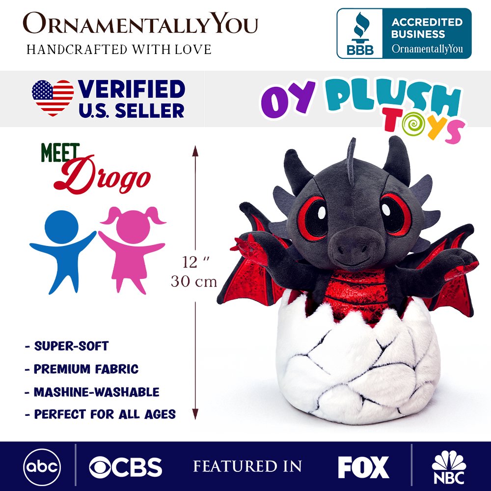 Drogo the Dino in an Egg Plushie